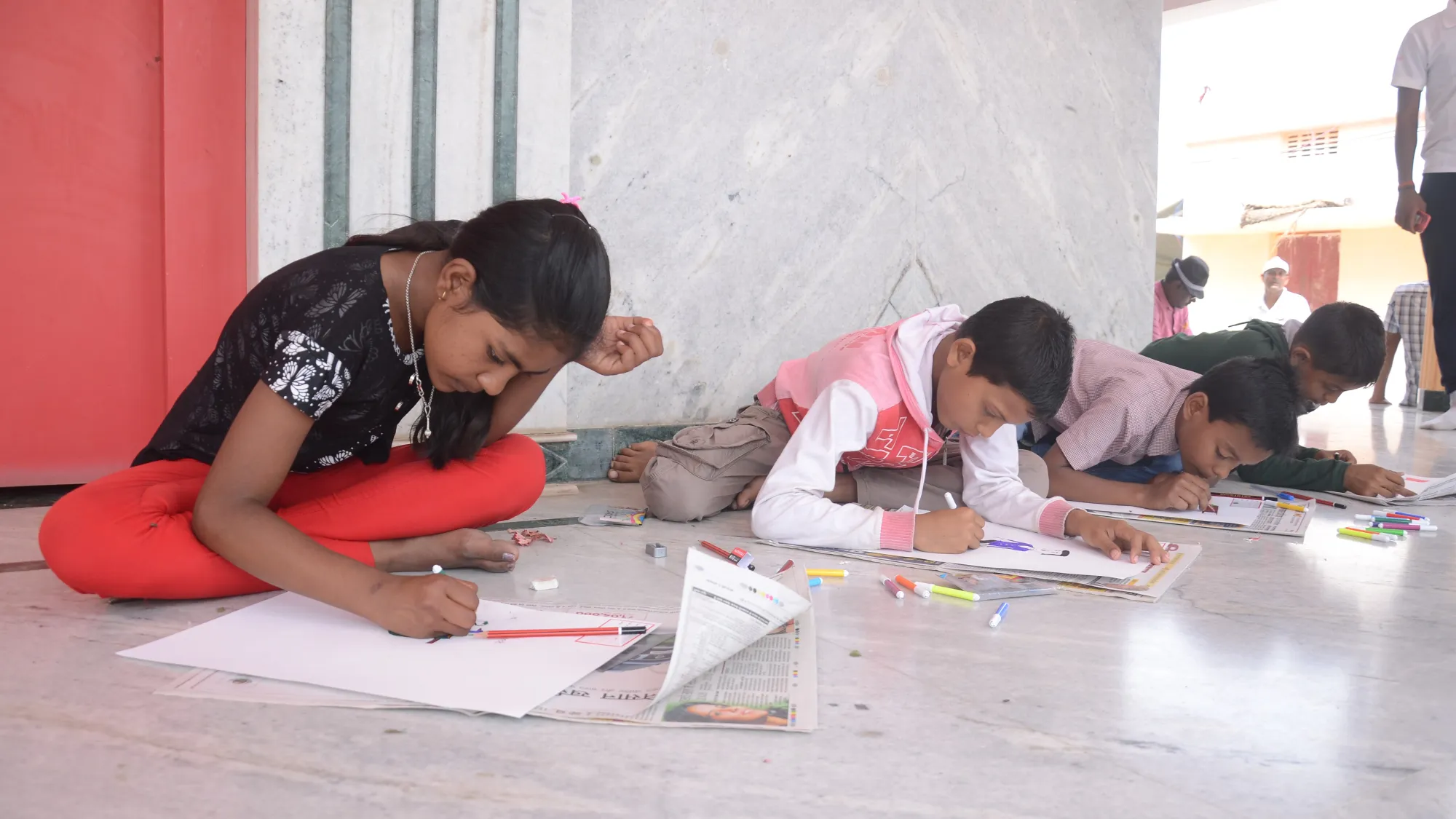 Study kit distribution