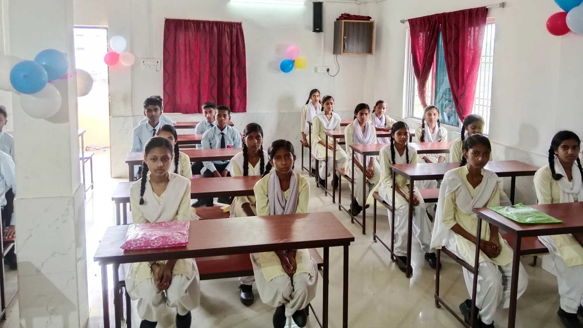 Students studying in P.G.C.T. Academy class